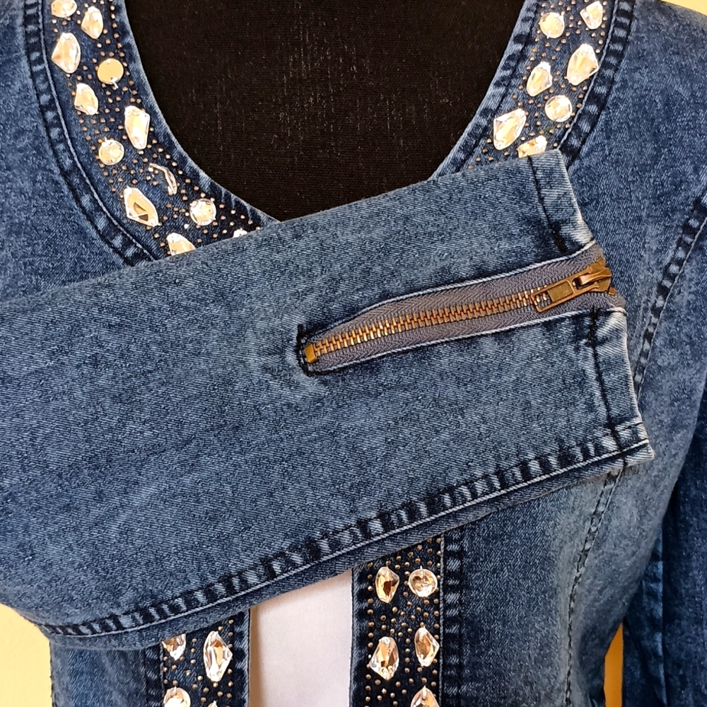 Embellished Denim Jacket - Picture 4 of 6
